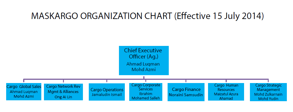 Mas Organisation Chart 2018